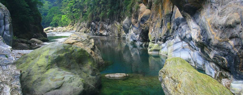 太魯閣馬拉松峽谷風景