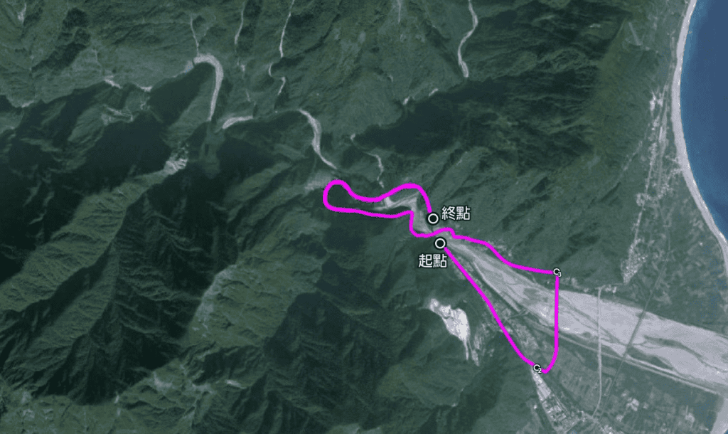 太魯閣馬拉松逍遙馬路線