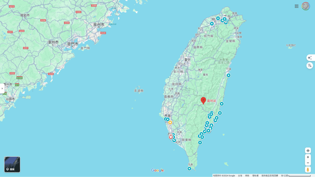 嘉明湖所在地理位置